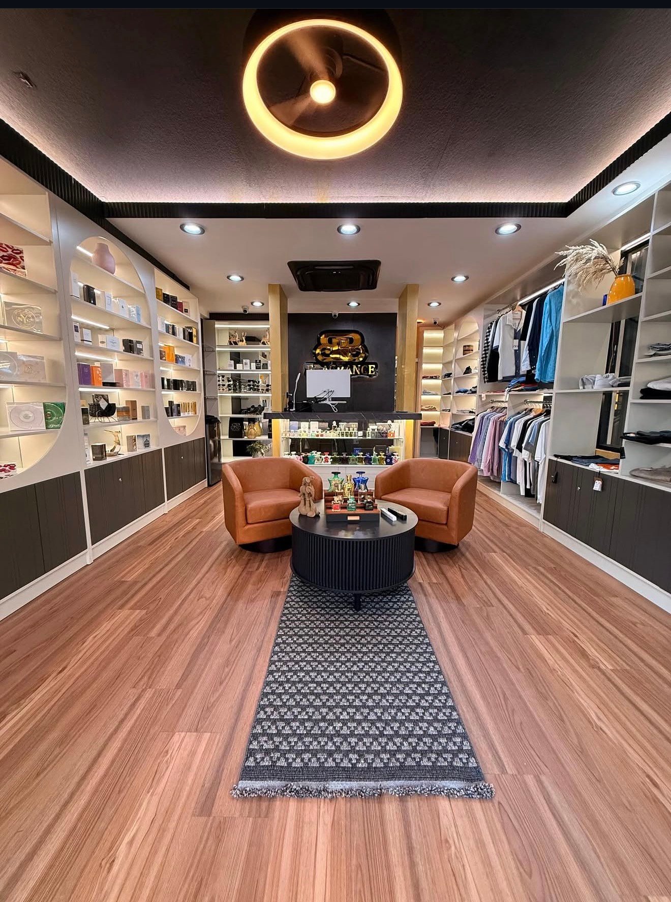 Inside the BBR Fragrance NYC store in Upper Manhattan, New York